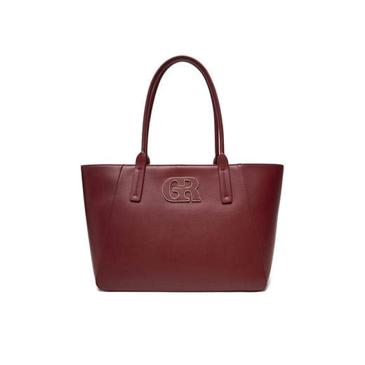 Torebka Gino Rossi CEO-EDELWEIS Bordowy ze sklepu eobuwie.pl w kategorii Torby Shopper bag - zdjęcie 185077365