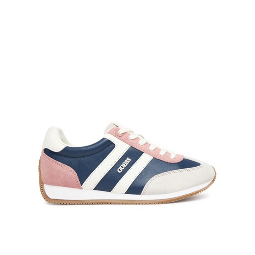 Sneakersy Guess FLTSAP LEP12 Granatowy ze sklepu eobuwie.pl w kategorii Buty sportowe damskie - zdjęcie 185077387