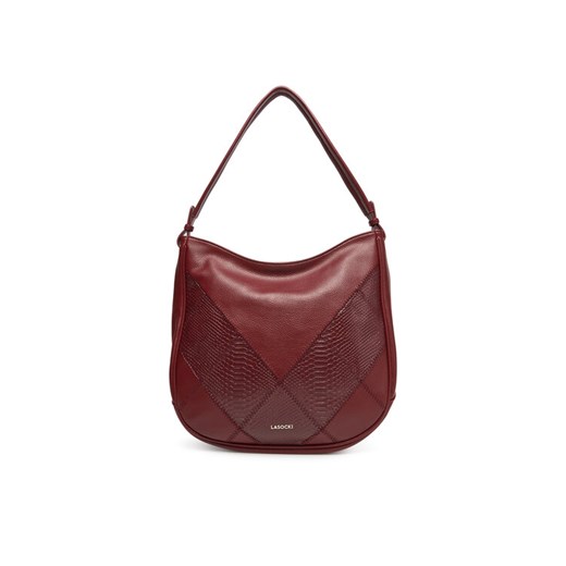 Torebka Lasocki C-LSK-L-006-08 Bordowy ze sklepu eobuwie.pl w kategorii Torby Shopper bag - zdjęcie 185077419