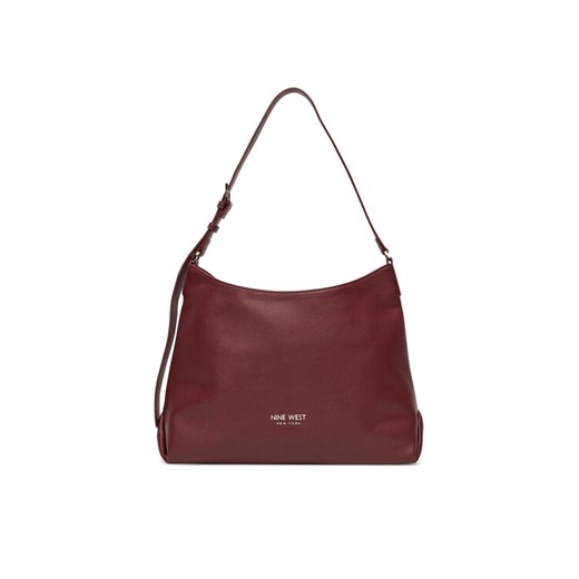 Torebka Nine West CEO-NoMad-Nostalgia-KY108 Bordowy ze sklepu eobuwie.pl w kategorii Listonoszki - zdjęcie 185077437
