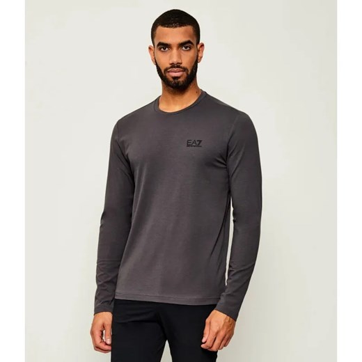EA7 Longsleeve | Slim Fit ze sklepu Gomez Fashion Store w kategorii T-shirty męskie - zdjęcie 185078845