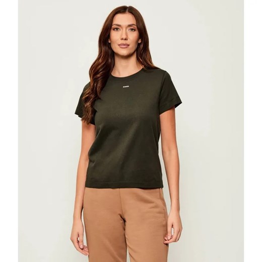 Pinko T-shirt | Regular Fit ze sklepu Gomez Fashion Store w kategorii Bluzki damskie - zdjęcie 185078865