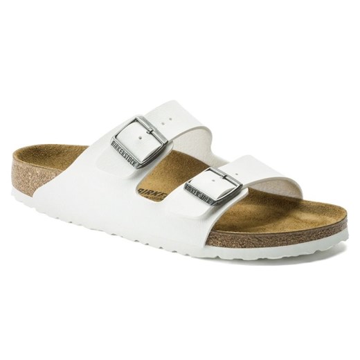 Klapki Birkenstock Arizona Bs 0552683 białe 38 ButyModne.pl