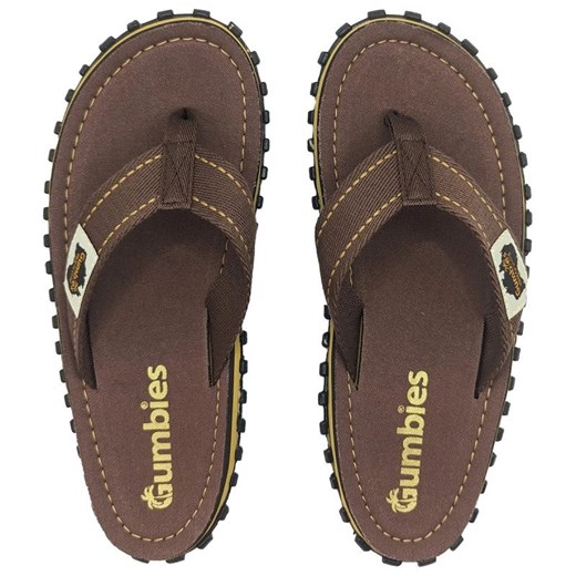 Japonki Gumbies Islander Flip-Flops Classic M GU-FFISL122 brązowe Gumbies 48 ButyModne.pl