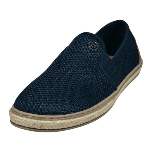 Buty Bugatti espadryle 321-ASP61-6900-4100 niebieskie Bugatti 43 ButyModne.pl