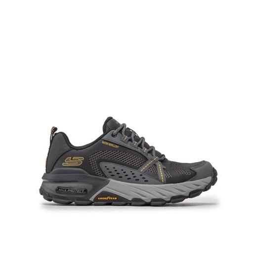 Skechers Sneakersy Max Protect 237303/BKCC Szary ze sklepu MODIVO w kategorii Buty trekkingowe męskie - zdjęcie 185082179