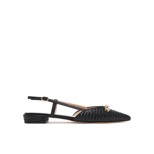 TWINSET Sandały 251TGT052 Czarny ze sklepu MODIVO w kategorii Sandały damskie - zdjęcie 185082189