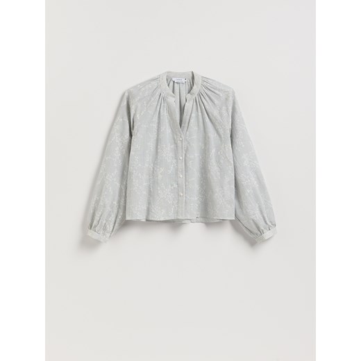 Reserved - Koszula z dodatkiem lnu - jasnoniebieski Reserved XXL Reserved