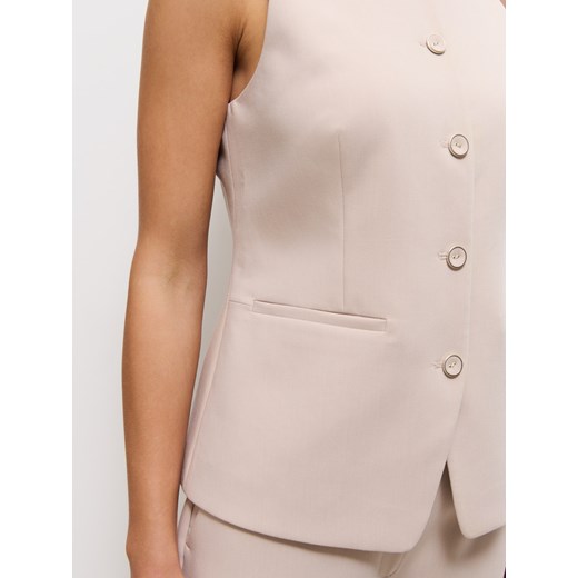 Mohito - Kamizelka - beżowy Mohito 40 Mohito