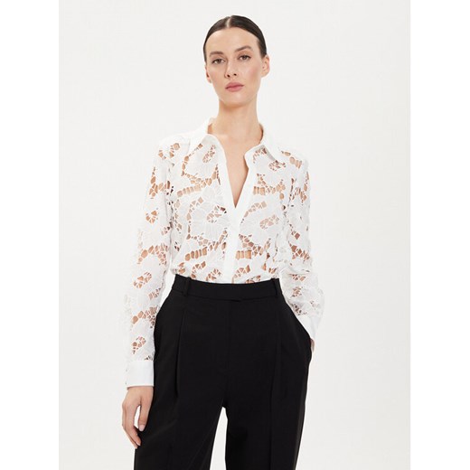 Morgan Koszula 241-COCONU Écru Regular Fit ze sklepu MODIVO w kategorii Koszule damskie - zdjęcie 185085495
