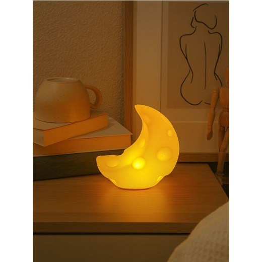 Sinsay - Lampka LED w kształcie księżyca - żółty ze sklepu Sinsay w kategorii Pokój dziecięcy - zdjęcie 185087178