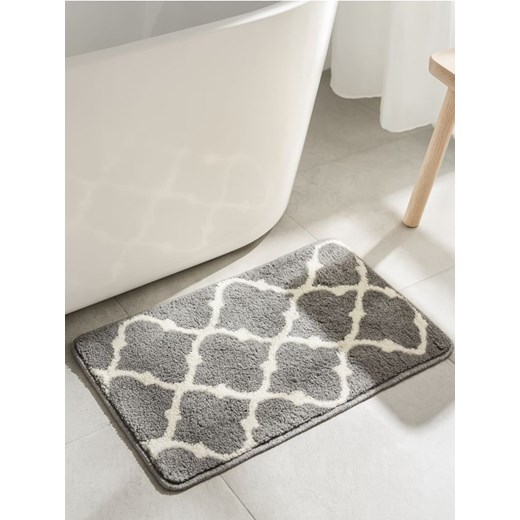 Sinsay - Antypoślizgowa mata łazienkowa - szary ze sklepu Sinsay w kategorii Dywaniki łazienkowe - zdjęcie 185087188