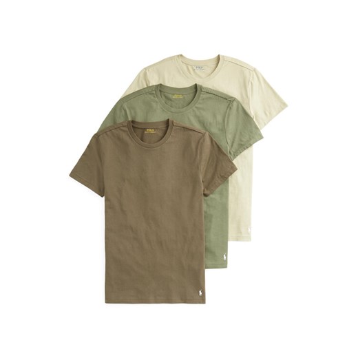 Polo Ralph Lauren Komplet 3 t-shirtów 714830304013 Zielony Regular Fit Polo Ralph Lauren L MODIVO