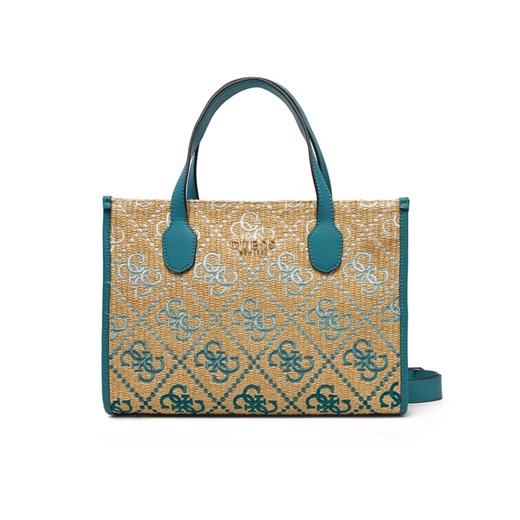 Guess Torebka HWSW86 65220 Turkusowy ze sklepu MODIVO w kategorii Kuferki - zdjęcie 185132178