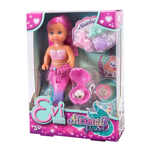 Simba Lalka &quot;Evi Love Mermaid Pearl&quot; z akcesoriami - 3+ ze sklepu Limango Polska w kategorii Zabawki - zdjęcie 185133145