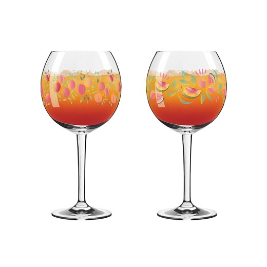 RITZENHOFF Kieliszki (4 szt.) "Summer Breeze" do koktajli - 655 ml Ritzenhoff onesize okazja Limango Polska