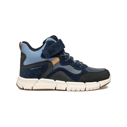 Geox Sneakersy &quot;Flexyper&quot; w kolorze granatowym ze sklepu Limango Polska w kategorii Buty sportowe dziecięce - zdjęcie 185133489