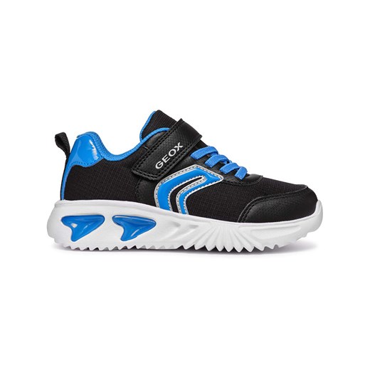 Geox Sneakersy &quot;Assister&quot; w kolorze czarno-niebieskim ze sklepu Limango Polska w kategorii Buty sportowe dziecięce - zdjęcie 185133575