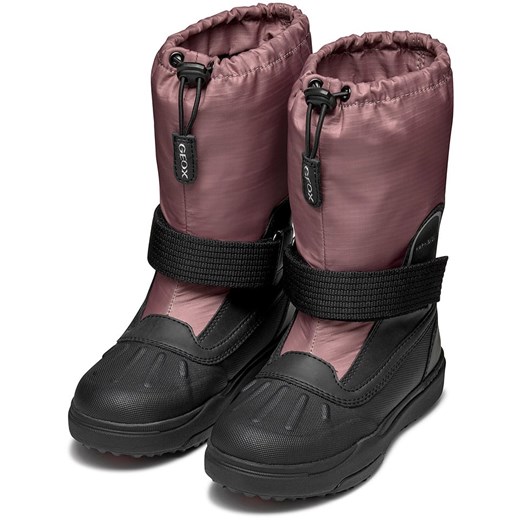 Geox Kozaki zimowe &quot;Bunshee&quot; w kolorze jasnoróżowo-czarnym Geox 31 okazja Limango Polska