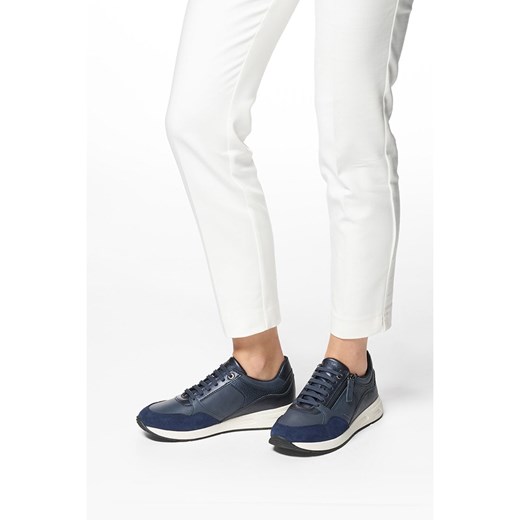Geox Sneakersy &quot;Bulmya&quot; w kolorze granatowym Geox 37 okazyjna cena Limango Polska