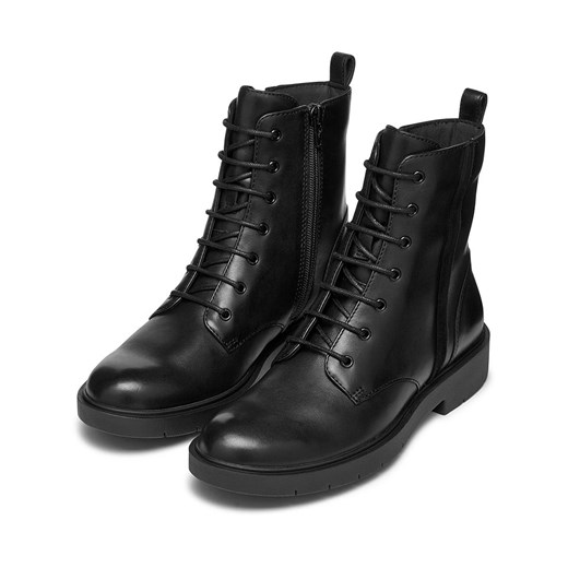 Geox Skórzane botki &quot;Spherica&quot; w kolorze czarnym Geox 37,5 promocja Limango Polska