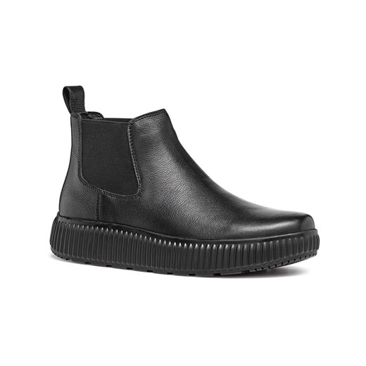 Geox Skórzane sztyblety &quot;Graisy&quot; w kolorze czarnym Geox 39 wyprzedaż Limango Polska