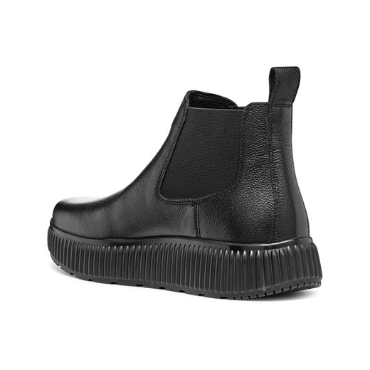 Geox Skórzane sztyblety &quot;Graisy&quot; w kolorze czarnym Geox 39 Limango Polska wyprzedaż