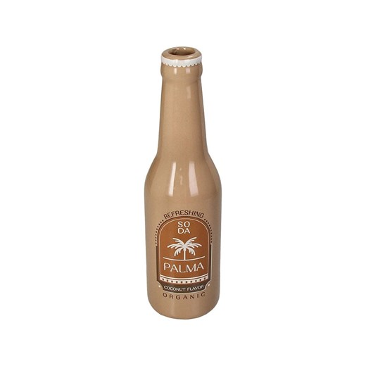 Kersten Wazon &quot;Soda Bottle&quot; w kolorze jasnobrązowym - wys. 24 x Ø 6,5 cm ze sklepu Limango Polska w kategorii Wazony - zdjęcie 185134688