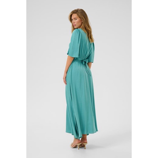 Kaffe Sukienka w kolorze turkusowym Kaffe 44 okazja Limango Polska