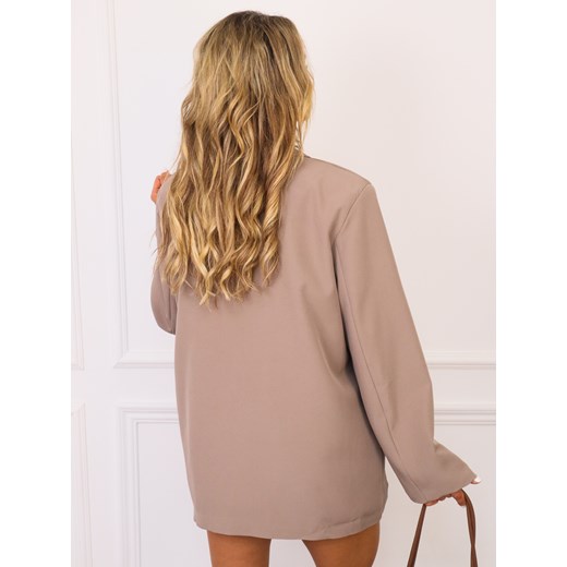 MARYNARKA OVERSIZE ZAPINANA NA GUZIKI- FANGO Olika uniwersalny olika.com.pl