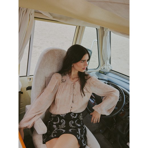 Mohito - Spódnica mini - czarny ze sklepu Mohito w kategorii Spódnice - zdjęcie 185136618