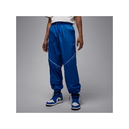 Męskie spodnie typu draft Jordan Brooklyn - Niebieski ze sklepu Nike poland w kategorii Spodnie męskie - zdjęcie 185136998