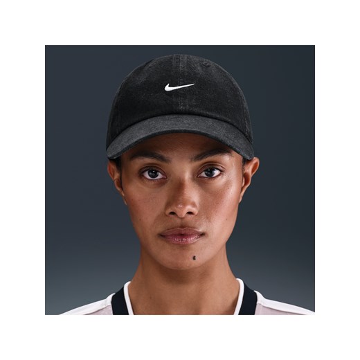 Denimowa czapka o nieusztywnianej konstrukcji Nike Club - Czerń ze sklepu Nike poland w kategorii Czapki z daszkiem męskie - zdjęcie 185137035