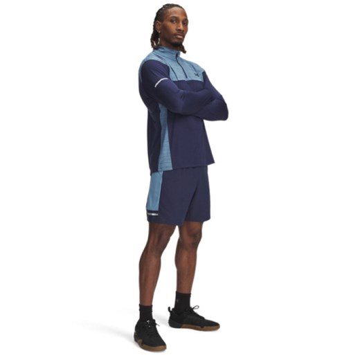 Męskie spodenki treningowe Under Armour UA Tech Utility Shorts - niebieskie ze sklepu Sportstylestory.com w kategorii Spodenki męskie - zdjęcie 185137517
