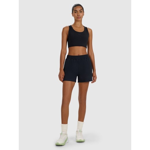 Damskie spodenki treningowe 4f 4FWMM00TFSHF1309 - czarne ze sklepu Sportstylestory.com w kategorii Szorty - zdjęcie 185137628