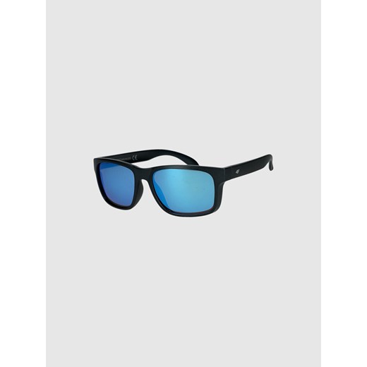 Okulary przeciwsłoneczne z powłoką lustrzaną  4F 4FWMM00ASUNU070 - szare ze sklepu Sportstylestory.com w kategorii Okulary przeciwsłoneczne męskie - zdjęcie 185137995