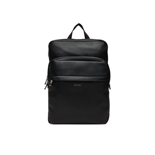 Plecak Calvin Klein Raised Slim Square Backpack LV04D3156G Czarny ze sklepu eobuwie.pl w kategorii Plecaki - zdjęcie 185138066