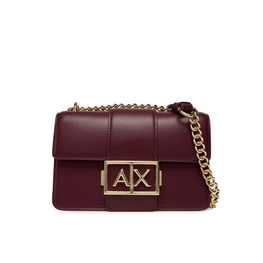 Torebka Armani Exchange XW000071 AF12039 UA343 Bordowy ze sklepu eobuwie.pl w kategorii Kopertówki - zdjęcie 185138106
