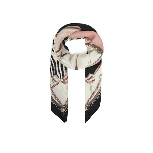 Chusta Liu Jo Foulard Ribbon Anima 2F5083 T0300 Beżowy ze sklepu eobuwie.pl w kategorii Szaliki i chusty damskie - zdjęcie 185138188