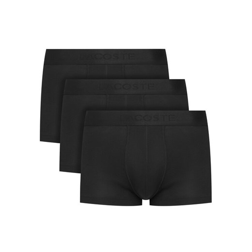 Lacoste Komplet 3 par bokserek 5H3407 Czarny ze sklepu MODIVO w kategorii Majtki męskie - zdjęcie 185138719