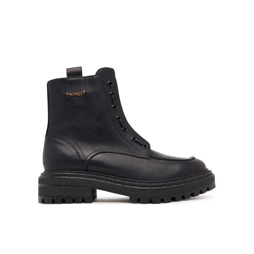 TWINSET Botki 252TCP184 Czarny ze sklepu MODIVO w kategorii Botki - zdjęcie 185138739