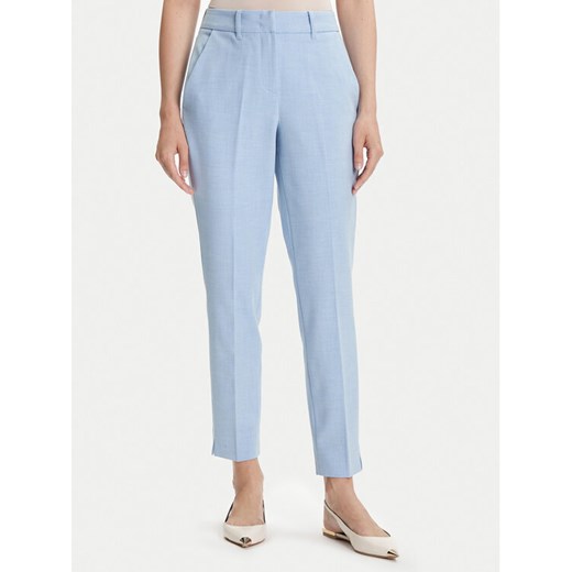 Tatuum Spodnie materiałowe Rimini T2505.150 Błękitny Slim Fit ze sklepu MODIVO w kategorii Spodnie damskie - zdjęcie 185138746