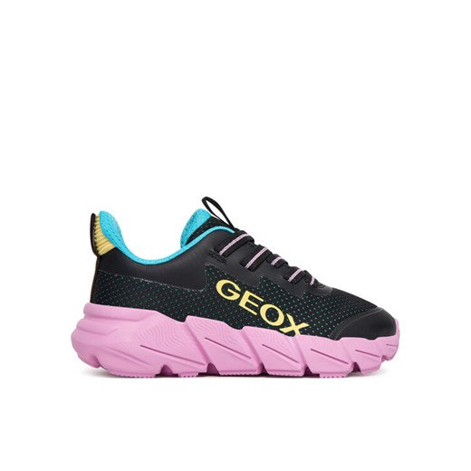 Geox Sneakersy J Flexyper Fast J55N5A 0T99J C9240 S Czarny ze sklepu MODIVO w kategorii Buty sportowe dziecięce - zdjęcie 185138768