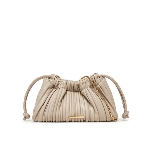 Calvin Klein Torebka Plisse Mini Drawstring Bag LV04F3077G Écru ze sklepu MODIVO w kategorii Listonoszki - zdjęcie 185138795