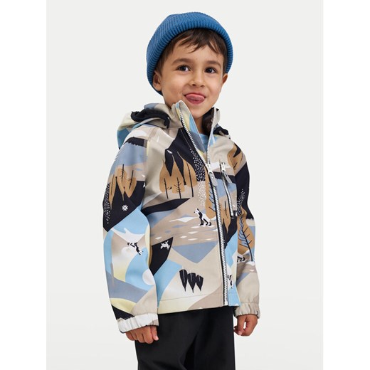 Reima Kurtka softshell Vantti 5100009D Beżowy Regular Fit ze sklepu MODIVO w kategorii Kurtki chłopięce - zdjęcie 185138835