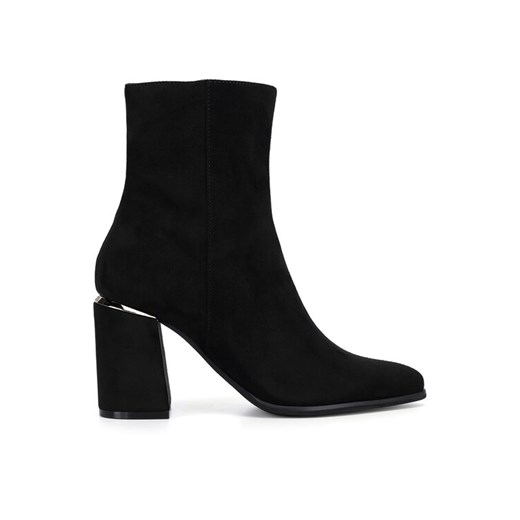 Nine West Botki WFA3000-1 Czarny ze sklepu MODIVO w kategorii Botki - zdjęcie 185138837