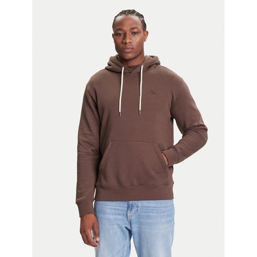 Quiksilver Bluza Salt Water Hoodie EQYFT05159 Brązowy Regular Fit ze sklepu MODIVO w kategorii Bluzy męskie - zdjęcie 185138858
