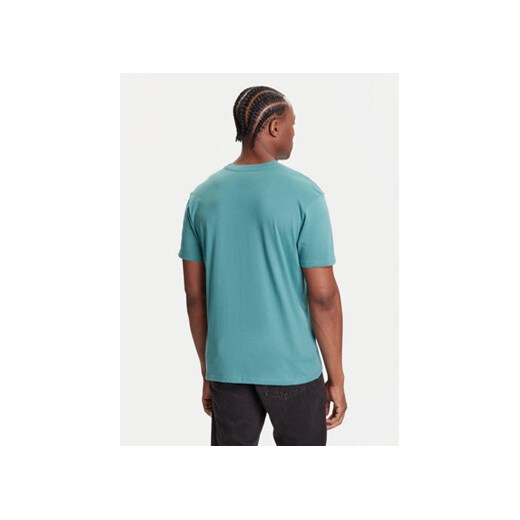 Quiksilver T-Shirt EQYZT08174 Zielony Regular Fit Quiksilver XL MODIVO