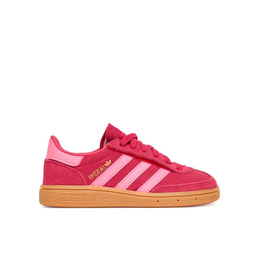 Sneakersy adidas Spezial Cf El C JR7423 Różowy ze sklepu eobuwie.pl w kategorii Buty sportowe dziecięce - zdjęcie 185140349