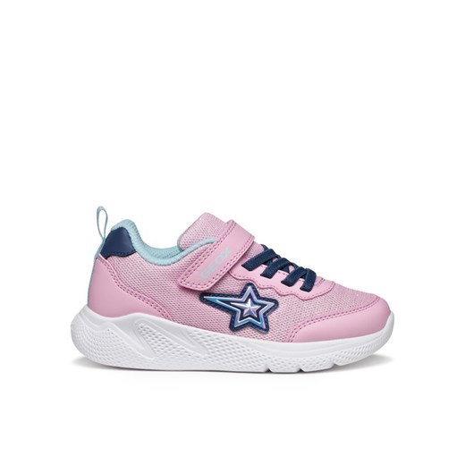 Sneakersy Geox J Sprintye J55FWA 0AS54 CE84B M Różowy ze sklepu eobuwie.pl w kategorii Buty sportowe dziecięce - zdjęcie 185140418